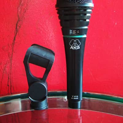 Vintage 1980's AKG D3900 dynamic hyper cardioid microphone w