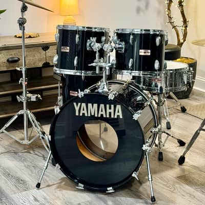 Yamaha 8000 tour custom 22/16/13/12 80s - black image 4