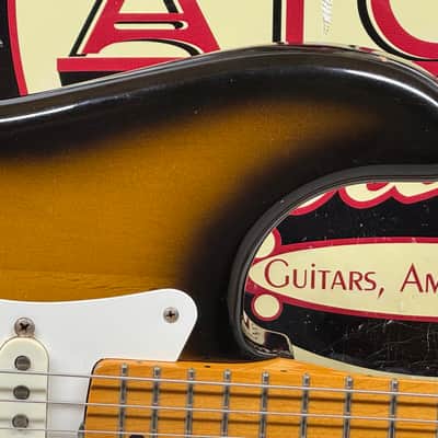 Fender USA '57 1957 Reissue Fullerton Stratocaster Guitar with Case 1983 image 3