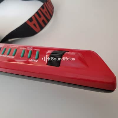 Yamaha SHS-10R Keytar – Red Version – Portable FM Synth – Printed Manual – Tested image 11