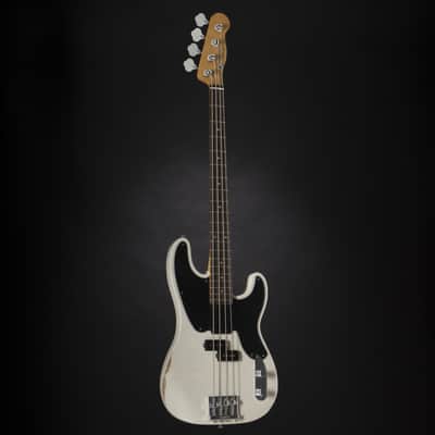 Fender AS Mike Dirnt Road Worn P-Bass RW White Blonde - 4-String Electric Bass image 9