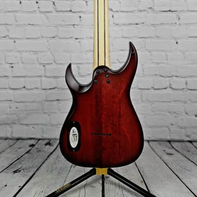 Schecter Sunset 7 Extreme 7 String Electric Guitar Scarlet Burst image 7