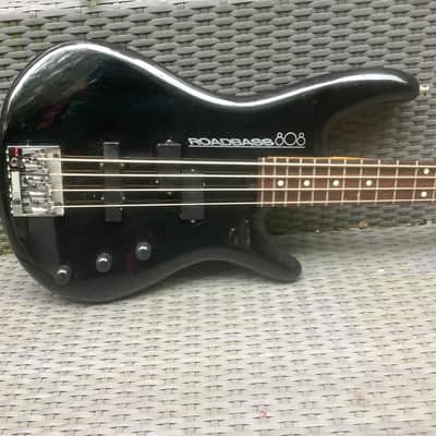 Ibanez 80's  Roadbass 808 Black 4 String Bass RB-808 - Made In Japan image 20