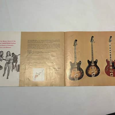Hagstrom Guitars & basses "Move People" catalog 1966 image 3