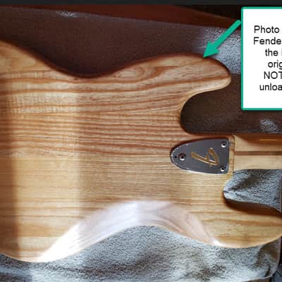 Fender Jazz Bass Body - Vintage 1978 - Natural image 25