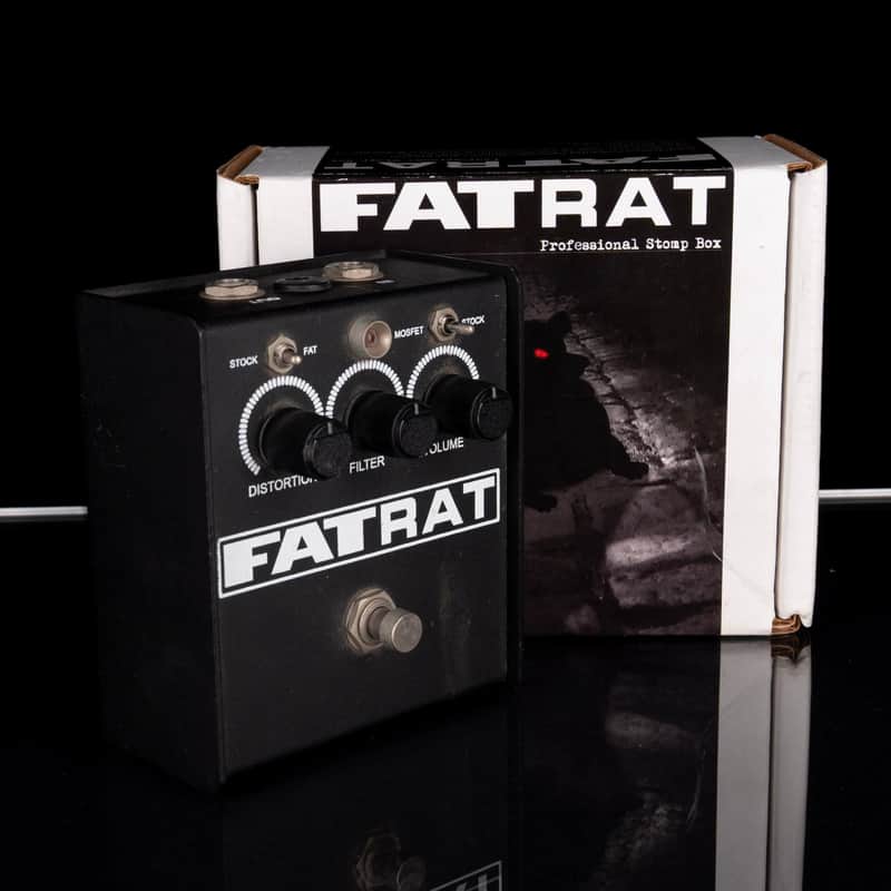 Used ProCo Fat Rat Vintage LM308N Chip Distortion Pedal with Box image 1