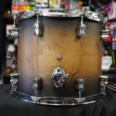 PDP Concept Maple Series 14" Floor Tom w/ Legs - Satin Charcoal Burst | 12x14" image 6
