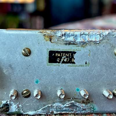 Gibson 1969-1974 Patent Number PAT NO sticker T-TOP Humbucker image 9