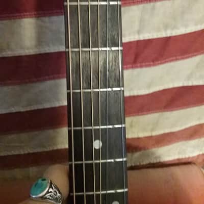 Martin DM Mahogany Dreadnought  2001 Natural *Under-saddle Pickup installed* OHSC image 7
