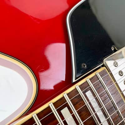 Ibanez AFS75T-TRD Artcore 2007 Transparent Red image 8