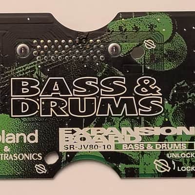 Roland SR-JV80-10 Bass&Drums エクスパンションボード Roland EXPANSION BOARD SR-JV80-10 Bass & Drums JV-1010/1080/2080
