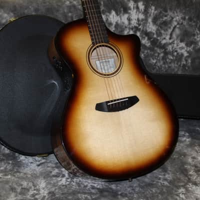 2023 Breedlove - Organic Pro Artista Concerto - Burnt Amber Gloss image 1