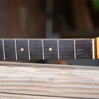 Insane 1963 Stratocaster Fender Neck Figured Maple Birdseye, Flame, Quilted image 24
