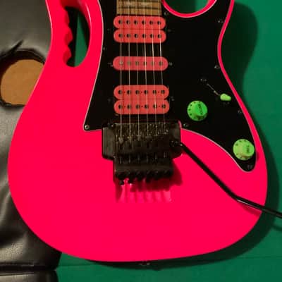 Ibanez JEMJR SP-PK Steve Vai Signature with Rosewood Fretboard 2017 Pink image 2
