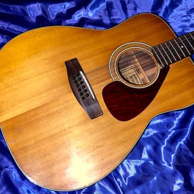 Yamaha FG-260 60’s/70’s Natural Acoustic Guitar image 2