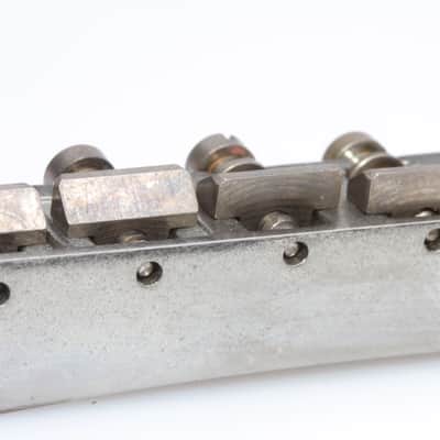 Aged ABR-1 Repl. Saddles/Screws fits Gibson® Vintage correct Soft Brass Alloy (incl.Tooling Markings)tage correct Soft Brass Alloy (incl.Tooling Markin image 2