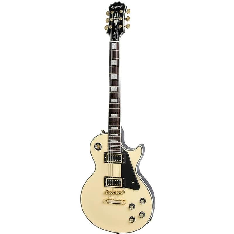 Epiphone Les Paul アイボリー Epiphone Les Paul Custom Blackback | Reverb