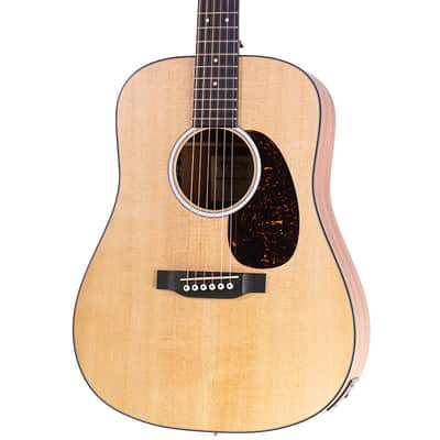 Martin D Jr E Dreadnought Junior Acoustic Electric Guitar Natural image 1