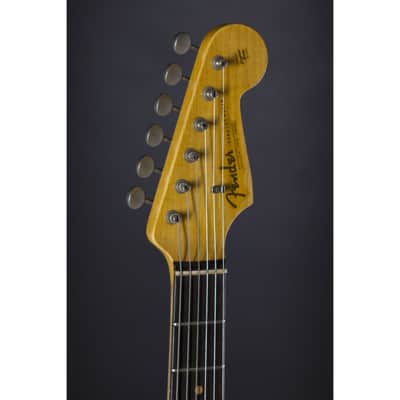 Fender '63 Strat Relic Michael Landau Signature Fiesta Red - Custom Electric Guitar image 4