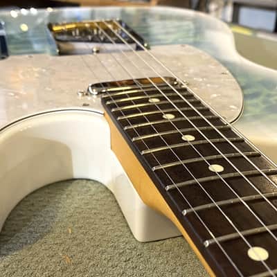 2024 Fender Collection MIJ Hybrid II Telecaster Limited Edition Gloss Larimar Finish Electric Guitar with Original Hardshell Case image 8