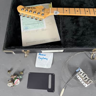 HAMER Daytona Strat AT-100 blonde mapleneck USA inkl. Case Koffer image 12