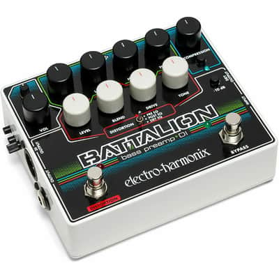 New - Electro Harmonix Battalion Bass Preamp and DI Effects Pedal imagen 3