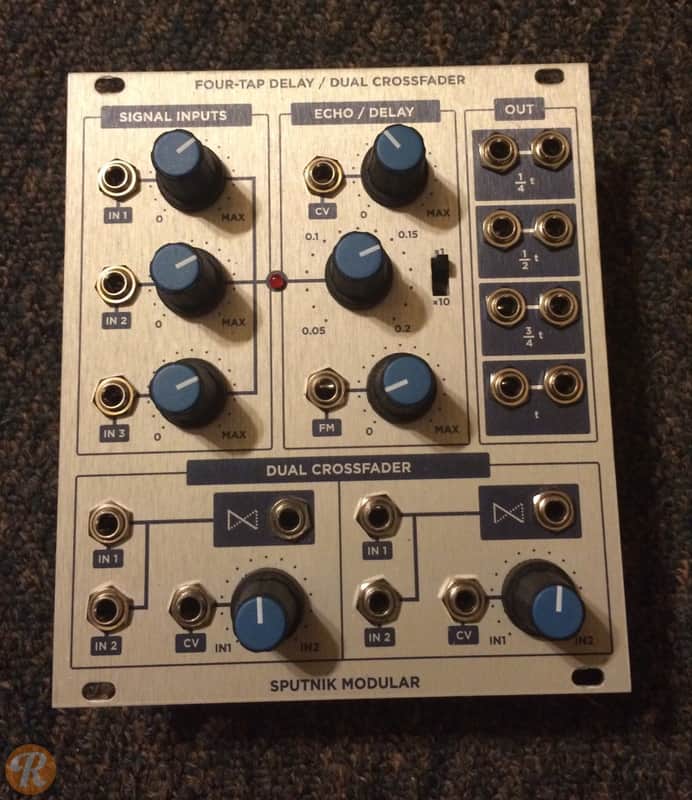 Sputnik Modular Four-Tap Delay/Dual Crossfader image 1