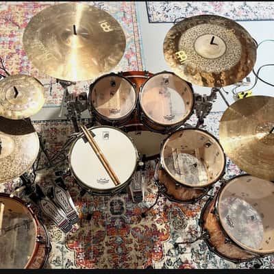 Mapex Black Panther  Design Lab Versatus Drum Kit Maple/Mahogany - Peach Burl Burst image 6