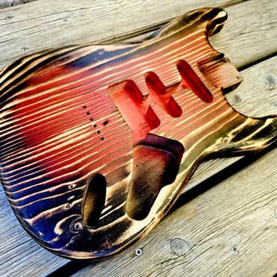 Stratocaster body, barncaster, HSS hardtail image 6