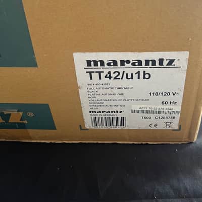 Marantz TT42/u1b Turntable NIB image 5