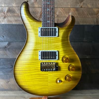 PRS DGT David Grissom Signature Wood Library Flame Maple 10 Top, Brazilian Rosewood FB - Livingston Lemondrop 410960 image 1