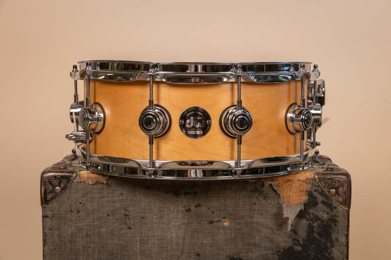 2000s DW Collectors Series 5.5x14 Maple Snare Drum image 1
