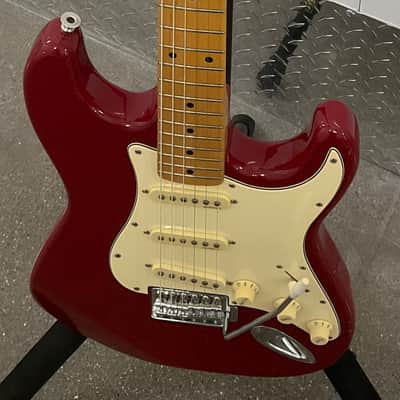 1974-77 Fernandes Orange Japan Vintage Stratocaster, large