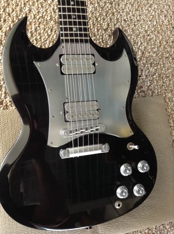 Gibson SG Platinum 2004 Black With Gibson O.H.S.C."Free Shipping!" image 1