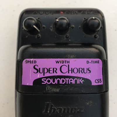 Ibanez CS5 Soundtank Super Analog Chorus Rare Guitar Effect Pedal MIJ Japan image 2