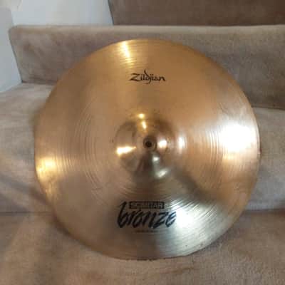 Zildjian Vintage schmitar 18 in crash ride cymbal clean condition image 1