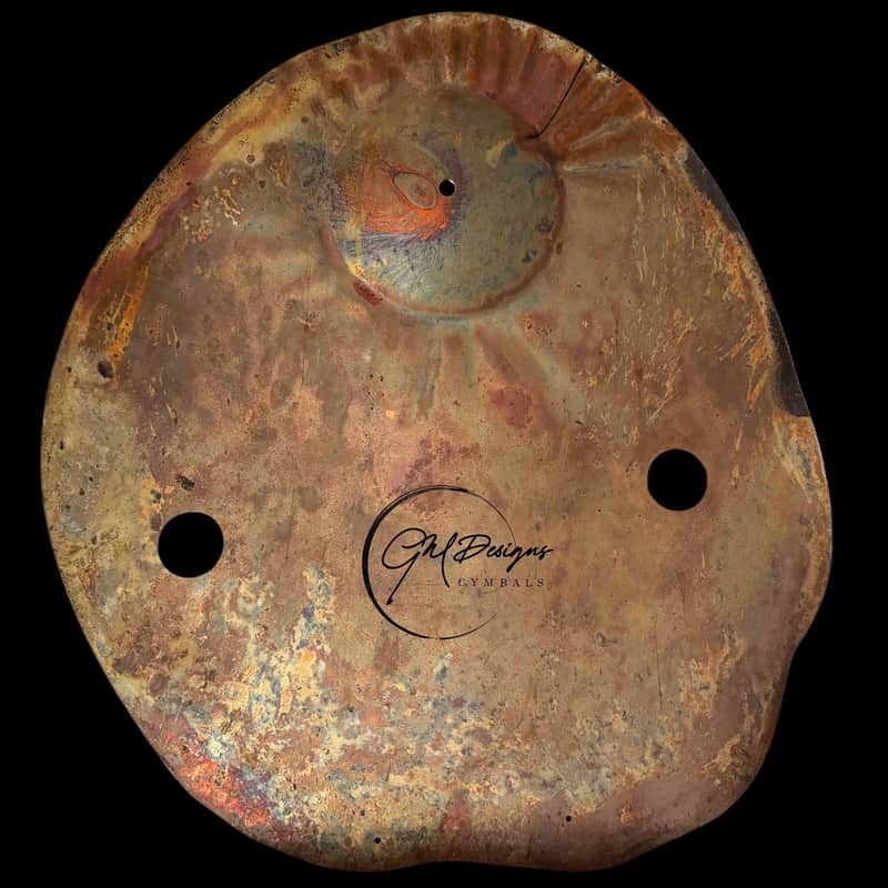26" GM Designs Anomaly Cymbal - Beautiful, Deep, Dark Effect!