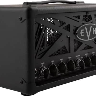 EVH 5150 III 50S 6L6 3-Channel 50-Watt Guitar Amp Head Stealth Black image 3