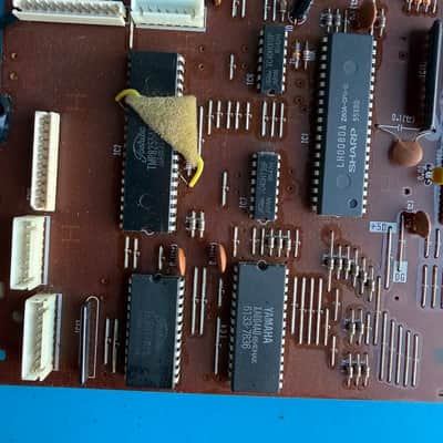 YAMAHA PSR-40 Keyboard Part: Main Motherboard Processor Board PCB [XA003] image 4