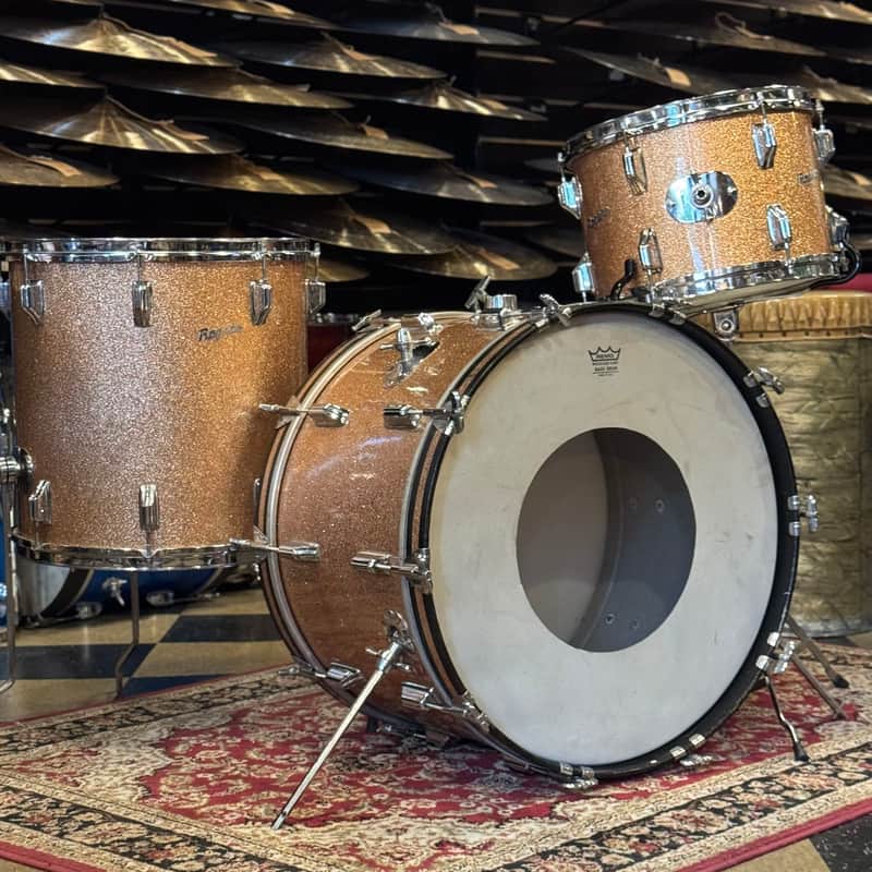 VINTAGE 1970's Rogers Fullerton Era Holiday Model in Champagne Sparkle - 14x22, 9x13, 16x16 | Reverb