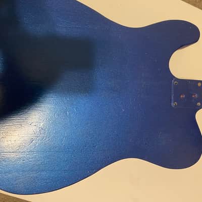 Telecaster body  1 2022 Blue image 4