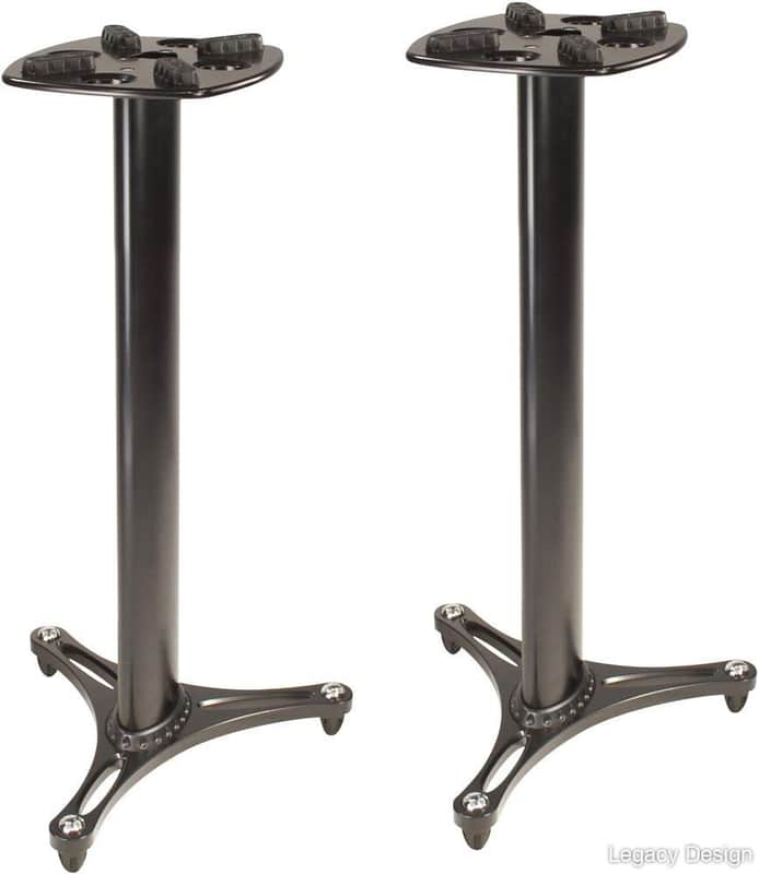 Ultimate Support MS90/36 Professional Column Studio Monitor Stand - 36"/Black image 1