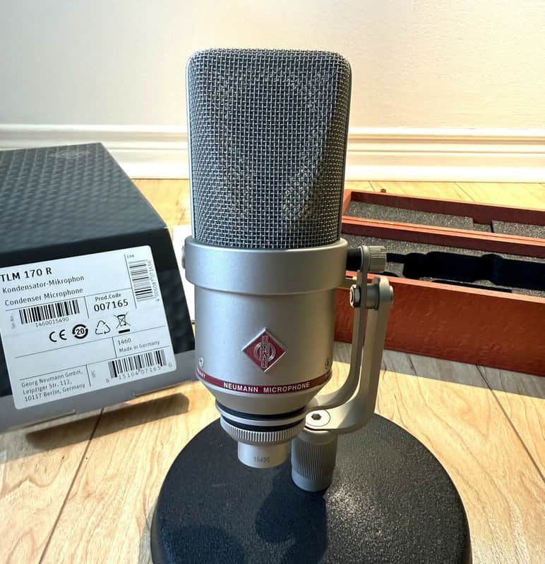 Neumann TLM 170 R Large Diaphragm Multipattern Condenser Microphone - 2021 - MINT! image 1