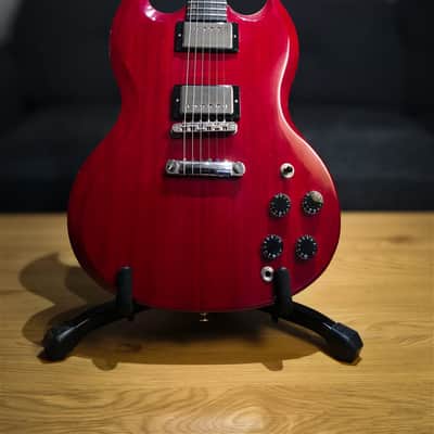 Wolf Guitars Double cut SG 2026 - Waterbased Dragon's Blood image 1