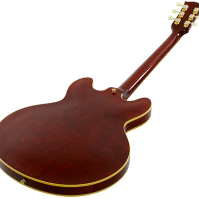 Gibson 1964 ES-335 Reissue Murphy Lab Light Aged, M2M - Antique Viking Red - Gold Hardware image 7