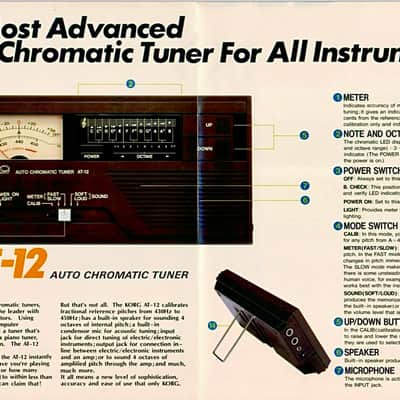 Korg AT-12 Tuner - 80’s Japan image 14