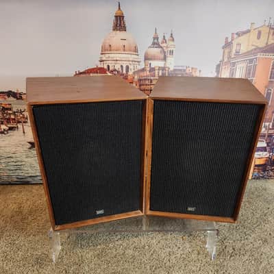 Realistic Vintage Realistic Fostex FE103 bookshelf speakers 70s - Walnut wood image 2