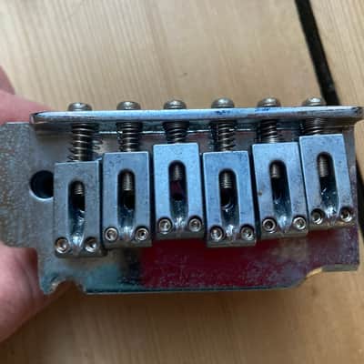 Fender Squier Showmaster Electric Guitar Two Point Tremolo Unit Bridge 2002 image 1