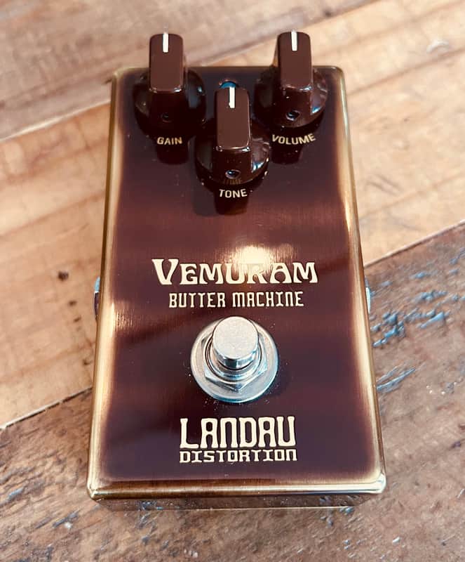 Vemuram Butter Machine Michael Landau Signature Distortion 2023 - Present - Brown image 1
