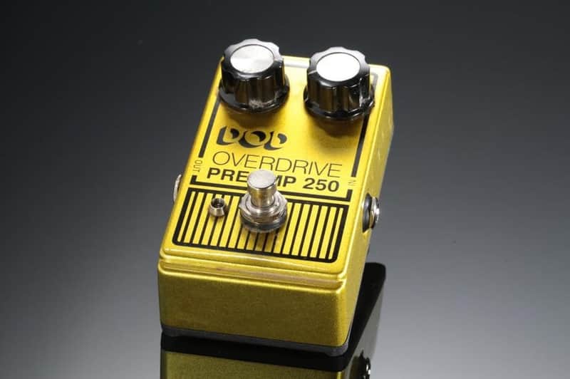 Wong Year see relisted item - DOD Overdrive Preamp 250 Reissue with LM741 Op Amp 2023 - Present - Bullion Gold image 1